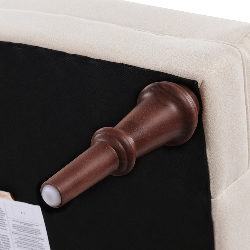 Assiya Upholstered Barrel Chair, Sky Neutral Beige