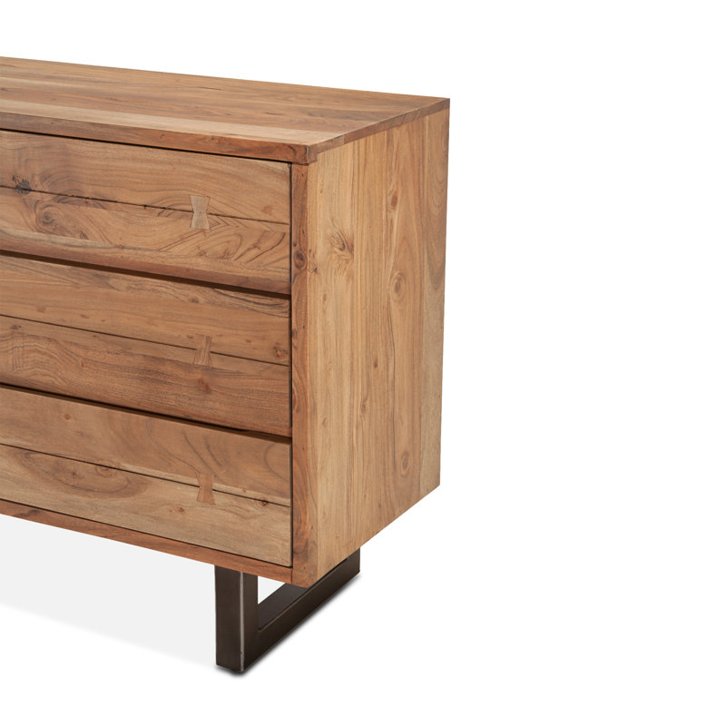 Glenwood Dresser In Smoked Acacia
