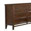Commode double 6 tiroirs Alannah