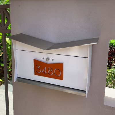 Aluminum Wall Mounted Mailbox