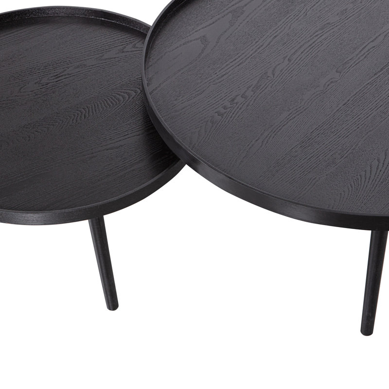 Mesa Three Leg Coffee Table, 39cm H x 78cm L x 78cm W