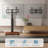 Abbing E Series Floor Standing Tv Stand Removable With Golden Walnut Color