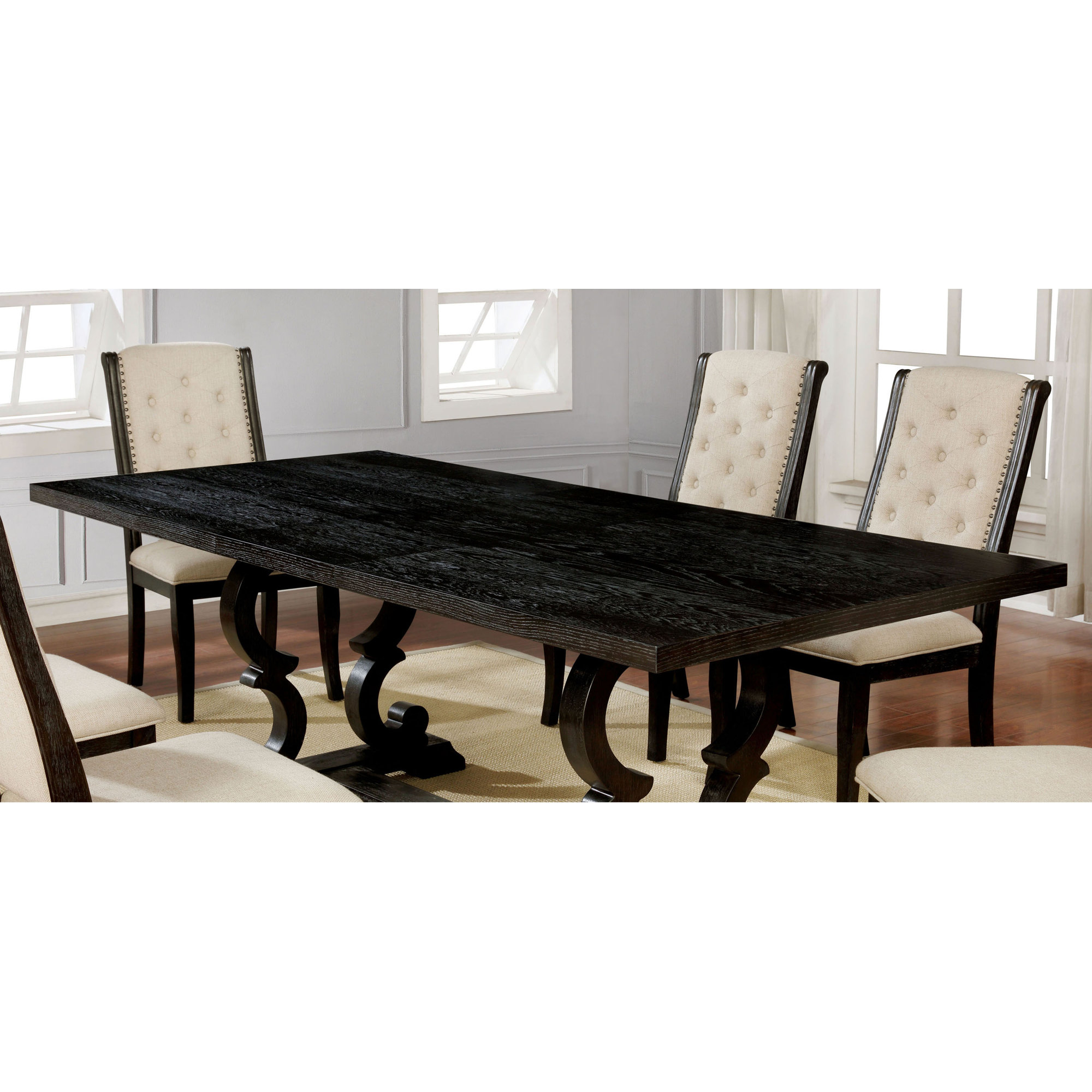 Chianti 72'' Extendable Dining Table, Dark Walnut