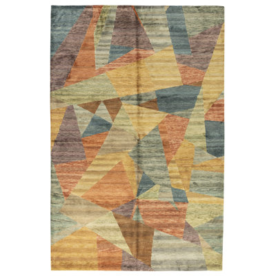One-of-a-Kind 6' X 9' Hand Knotted Area Rug