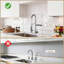 Modern Kitchen Faucets, Brushed Nickel Steel Industrial Sink Sprayer