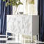 Buffet haut de gamme en bois massif blanc