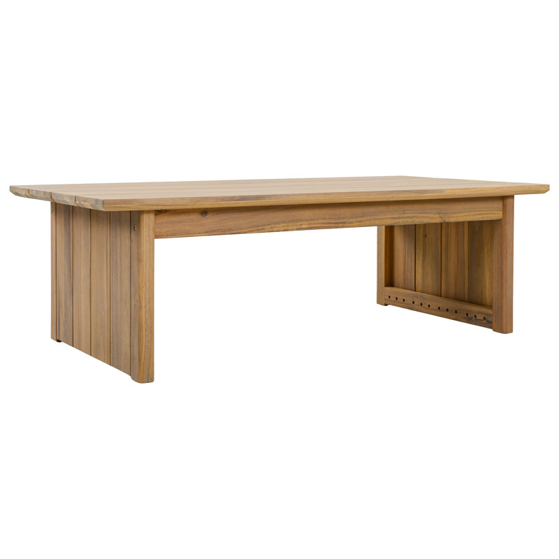 Table basse Kento, Oak/Ivory