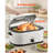 Electric Roaster Oven 26QT Electric Roasting Pan with Self-Basting Lid