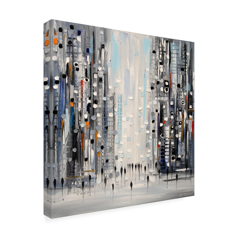 Art sur toile, rouleau Ekaterina Ermilkina, H 18 po x l 18 po