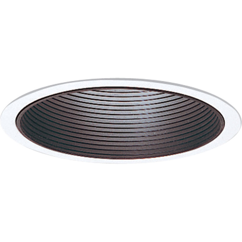 Step Baffle 6.3" Recessed Trim, Black