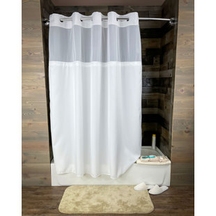 Ensemble de rideau de douche 2 pièces