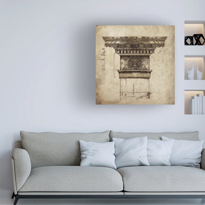 Column I Modern & Contemporary Painting Print