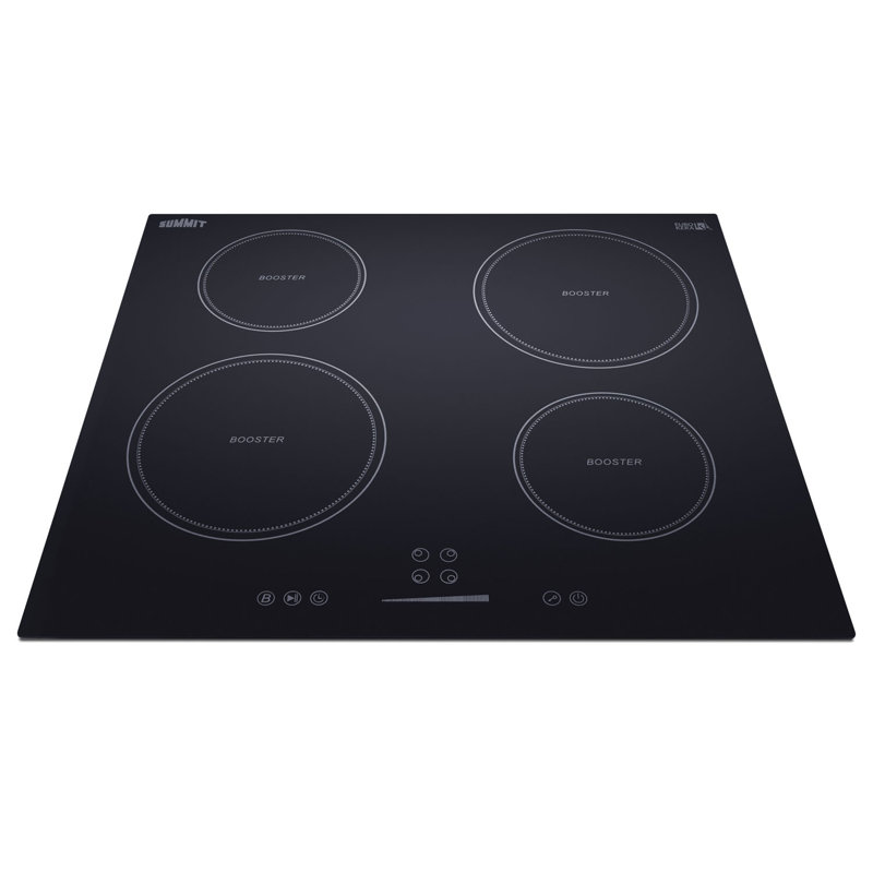 Summit Appliance 24" Wide 208-240V 4-Zone Induction Cooktop