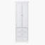Armoire de rangement haute avec trois tiroirs-579270088