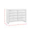  Commode Emily - gris