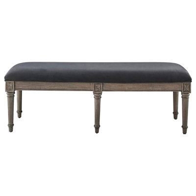 Banc avec revêtement