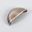 Ribbed Brass Semi Circle Cabinet Pull-1820185835