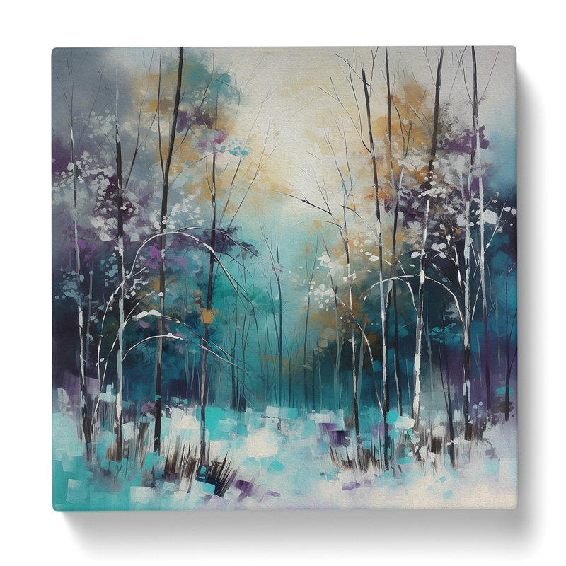 Winter Forest Colour Field No.2 - No Frame Print