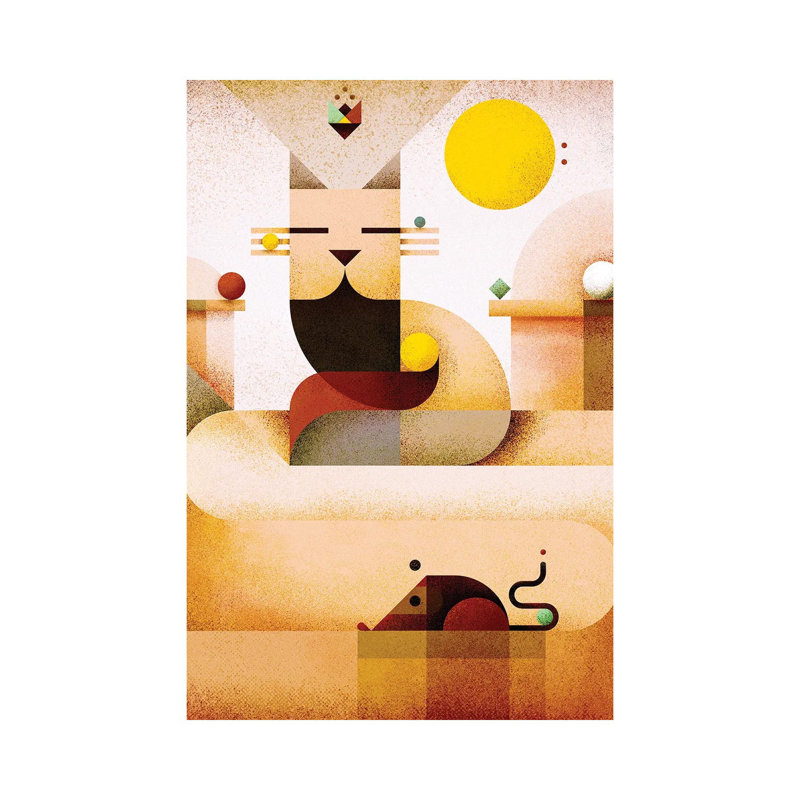 Zen Master by Antony Squizzato - Wrapped Canvas Gallery-Wrapped Canvas Giclée, 152.5 cm H x 101.5 cm W