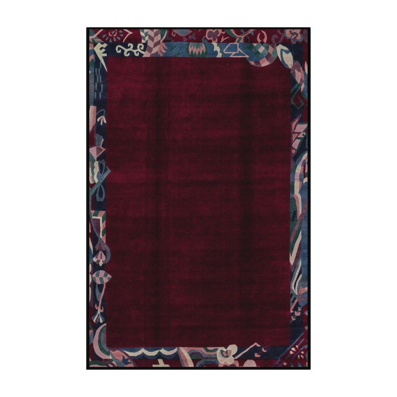 Tapis multicolore à motif abstrait Milaim, Tapis de couloir 2 pi x 5 pi
