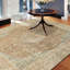 Tapis beige noué à la main de haute qualité