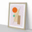 Abstract Blocks - Picture Frame Graphic Art-62784327-62784329