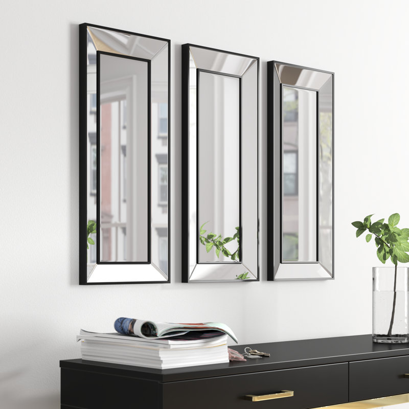 Krajewski Wood Flat Wall Mirror