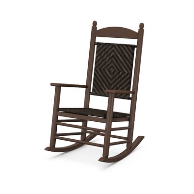 Rocker Jefferson Woven Rocking Chair -  POLYWOOD®, K147FMACA