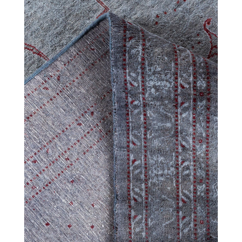Yoshiaki One-of-a-Kind 9' 1" X 12' 0" Hand Knotted Area Rug