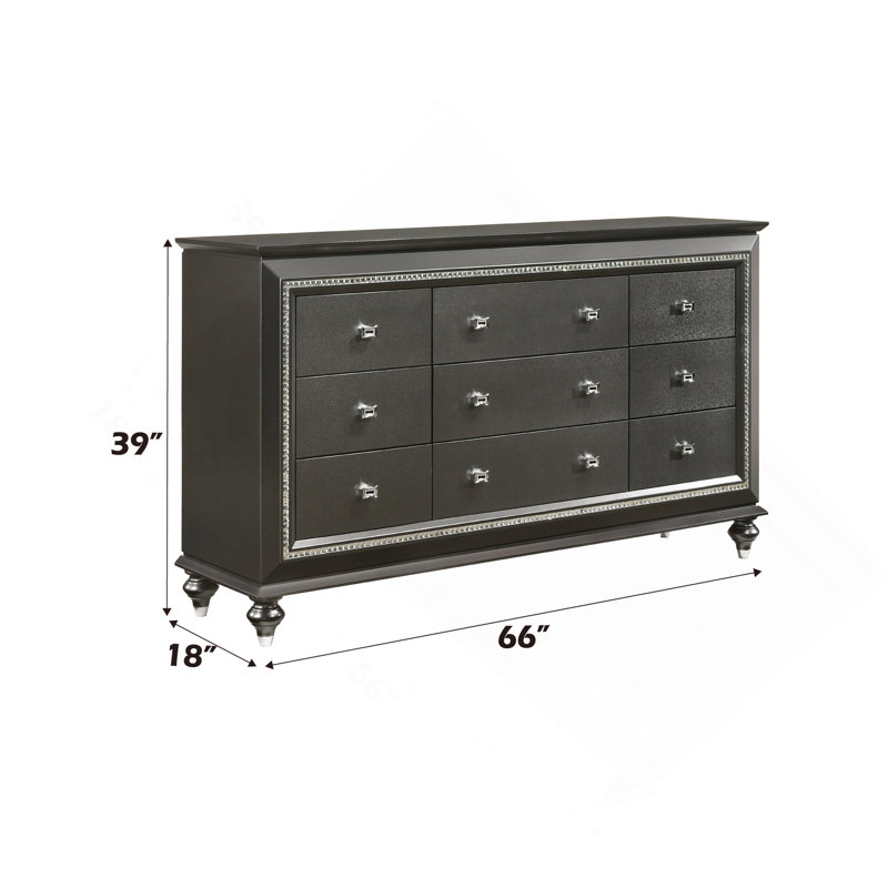 Commode Kaitlyn, Gris