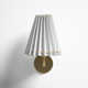 Canto Single Light Steel Dimmable Armed Sconce