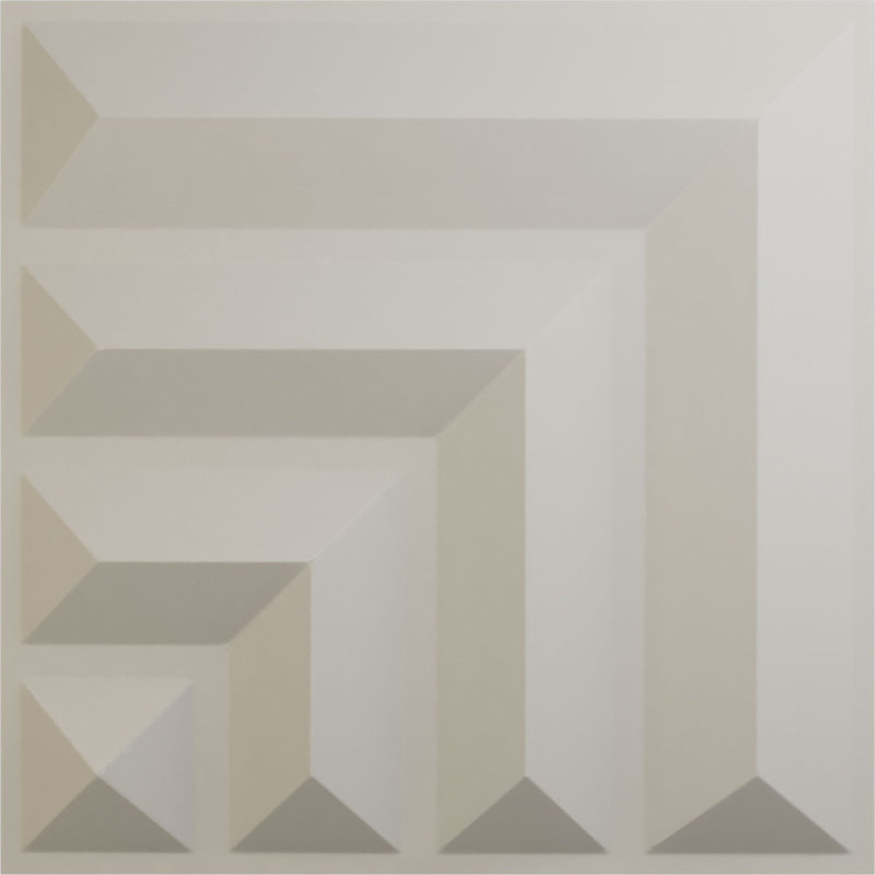 UltraCover Satin Blossom White 3D Textured PVC Wall Panel