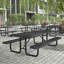 Table de pique-nique extérieure en métal avec maille Kristy-1957848061-2008243696