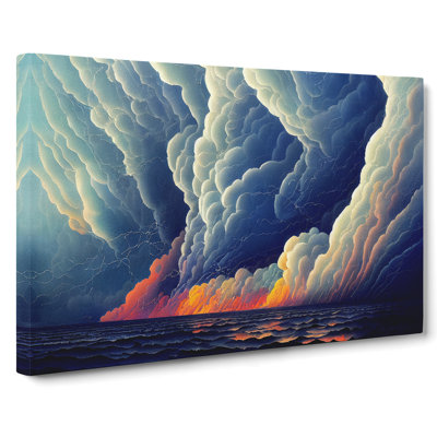 Pure Thunderstorm - Wrapped Canvas