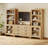 Modular Kitchen Pantry With 6 Drawers And 2 Glass Doors, 74.2" Tall Wood Open Storage Cupboard, Farmhouse Pantry Cabinet With Adjustable Shelf For Dining Room,Living Room, Oak-1512974388