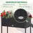 Raised Garden Bed Elevated Planter Box With Rattan Wicker Look-1541039875