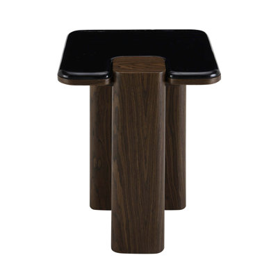 Table de bout en marbre naturel Dana avec marbre naturel