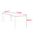 Modern simple solid wood dining table-109080594