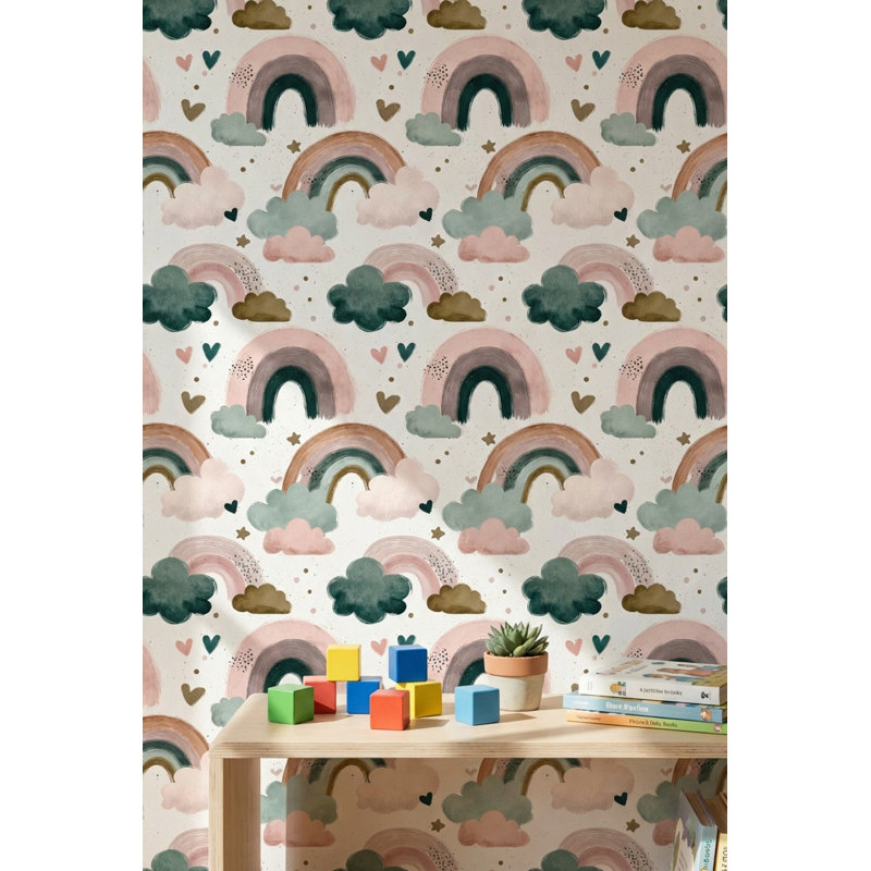 Panneau mural Rainbows, Peler et coller
