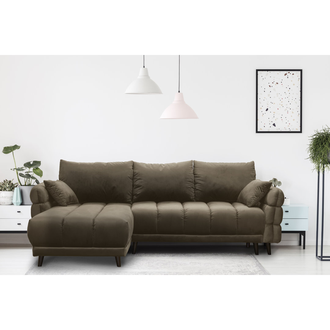 Ecksofa Casarez mit Bettfunktion