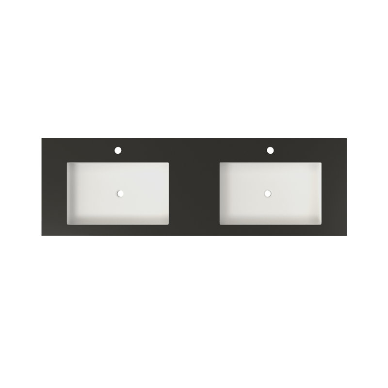 Stone Resin Solid Surface Bathroom Vanity Basin Sink
