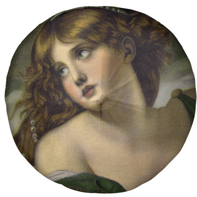 Oreiller de plancher psyche greuze jean-baptiste
