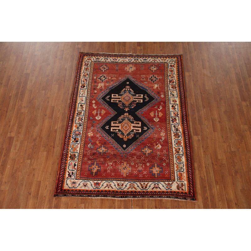 Tapis traditionnel tribal rétro 5 x 7