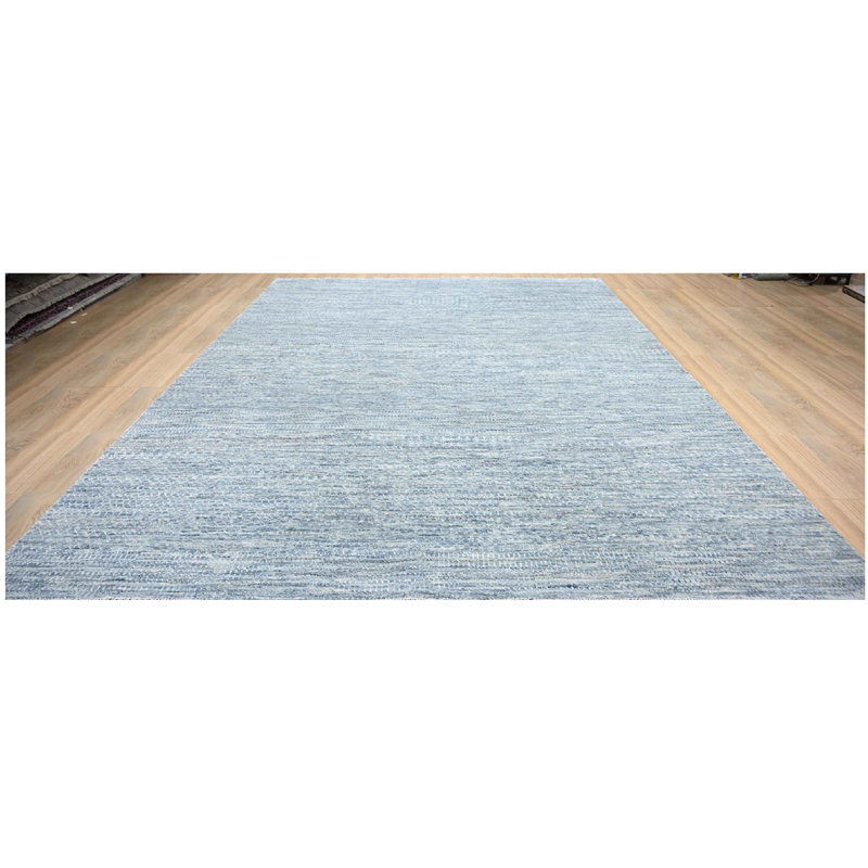 Tapis gris nouvel âge de conception unique 12 pi 1 po x 15 pi 1 po Illusion