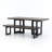 Tuscaloosa Iron Outdoor Bench