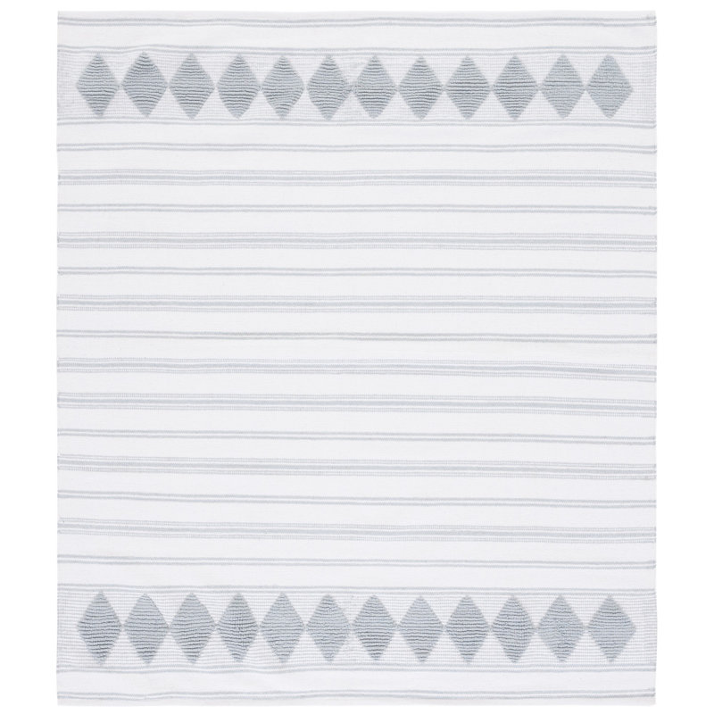 Tapis en coton tissé à plat Breckenridge, Carré 6 pi