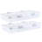 Under Bed Rolling Storage, 39.8x20.1x5.9 Inch, 2 Pack, Extra Capacity, - Sealing Lid, Stackable Vertically Storage With Wheels, Holds Heavy Items, Construction, Lockable