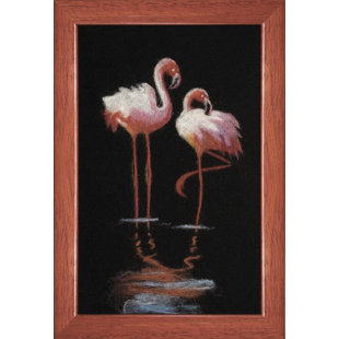 Felting kit V-89C "Tender pink love"