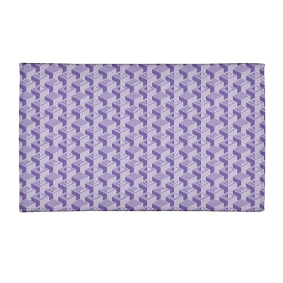 Chenille Geometric Indoor Rug
