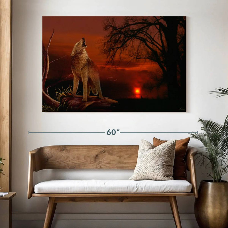 Spirit And The Darkness, 34" H x 51" W